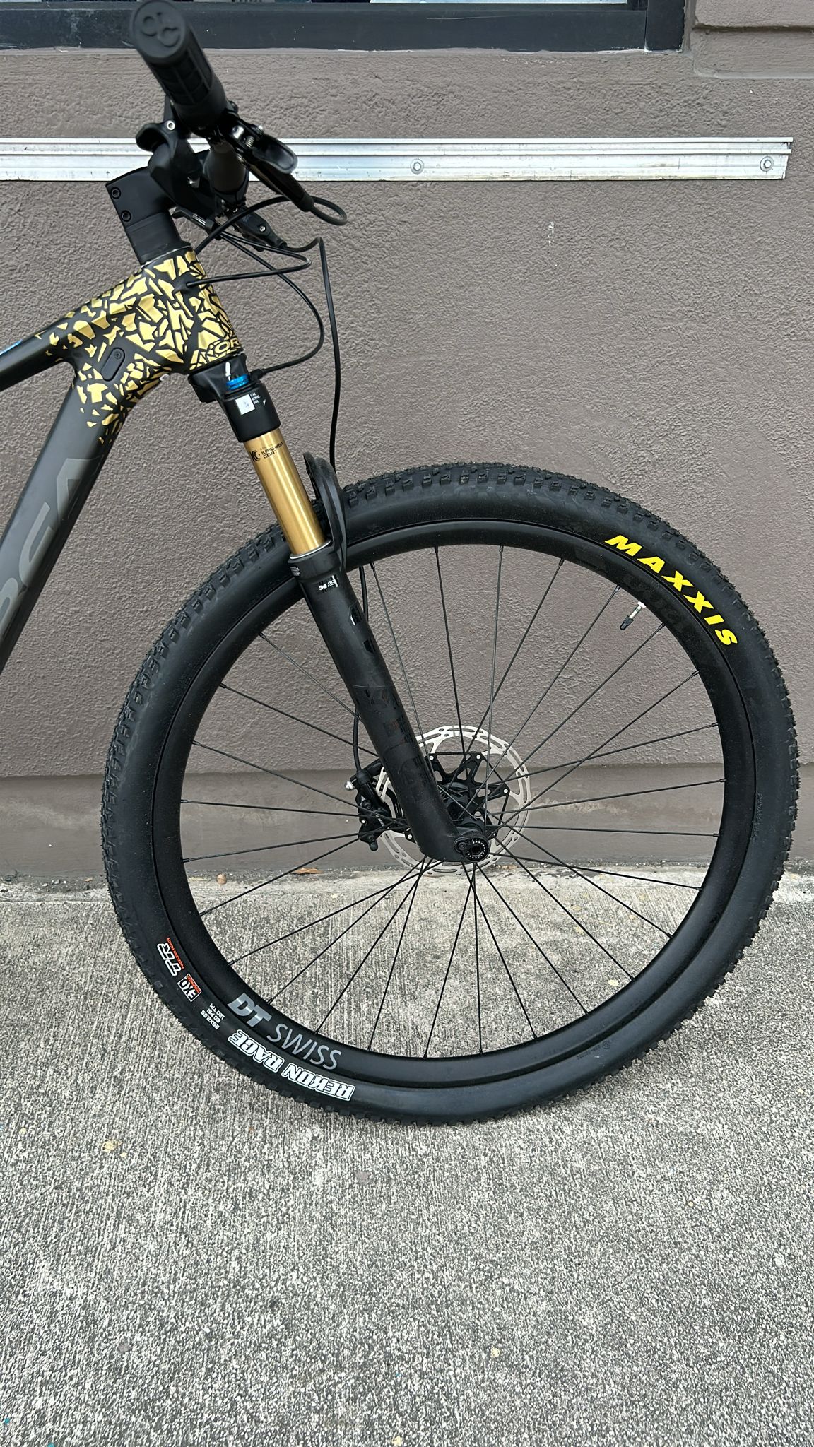 2022 Orbea Oiz M LTD Myo Carbon Raw Gold